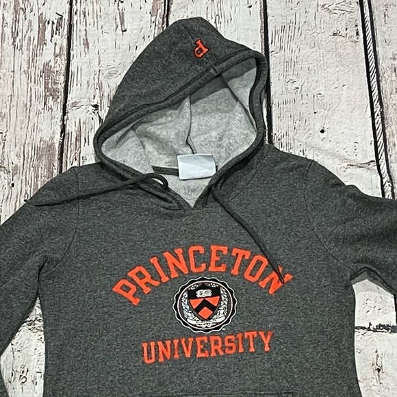 Women's Princeton University Tigers NCAA College Champion Hoodie Sweatshirt - Picture 2 of 7